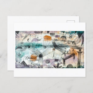 Cartão Postal No Reino do Ar Paul Klee