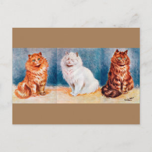 Cartão Postal No Show de Gatos, Louis Wain