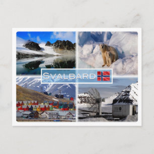 Cartão Postal NO Svalbard - Gullybreen Magdalenefjorden -