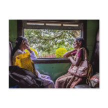 No trem do Sri Lanka