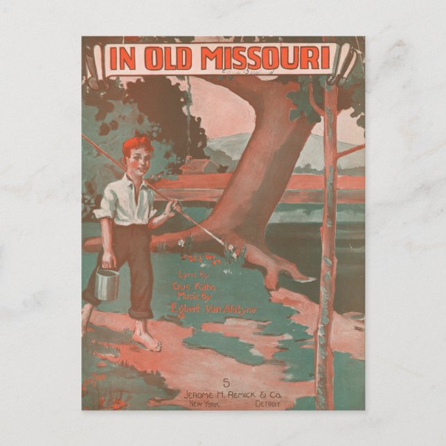 Cartão Postal No Velho Missouri (Frente)