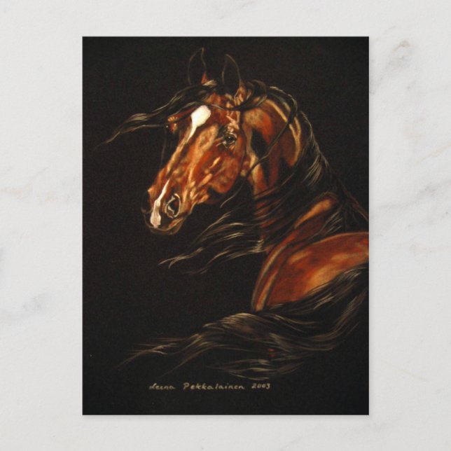 Cartão Postal No vento (Frente)