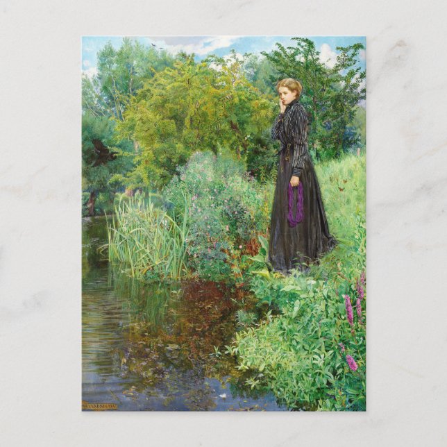 Cartão Postal No Verão Passado as Coisas Eram Mais Verdes (Frente)