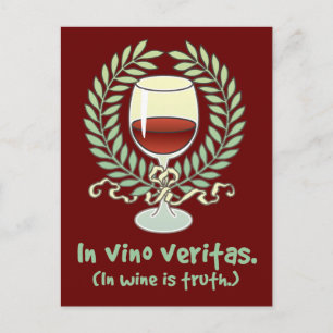 Cartão Postal No Vinho É Verdade