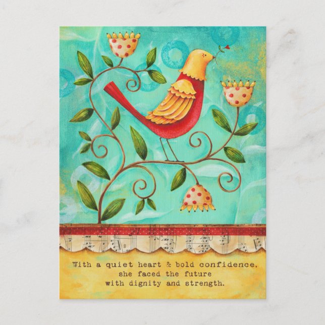 Cartão Postal Noble Bird- Cartão-postal (Frente)