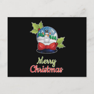 Cartão Postal Noel Geek de Natal Legal Ideia Engraçada