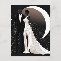 CARTÃO POSTAL NOIR ELEGANCE Nº 1