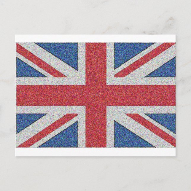 Cartão Postal Noisy Union Jack (Frente)