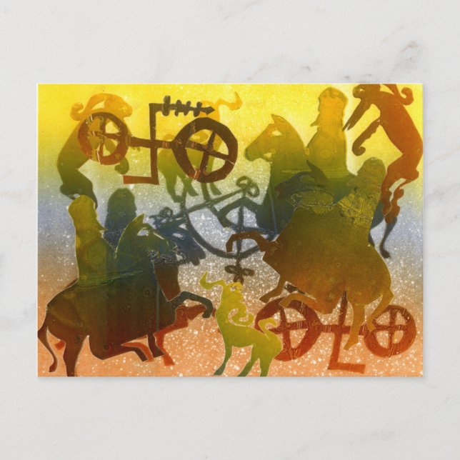 Cartão Postal Noite (Frente)