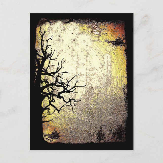 Cartão Postal Noite Assustadora (Frente)