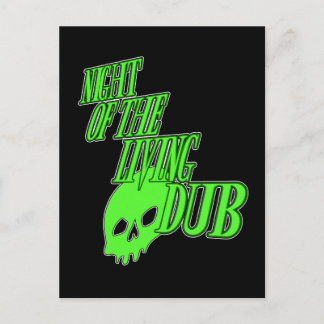 Cartão Postal Noite de Dub FUN HORROR PARODY DUBSTEP