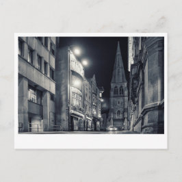 Cartão Postal Noite de Dublin City