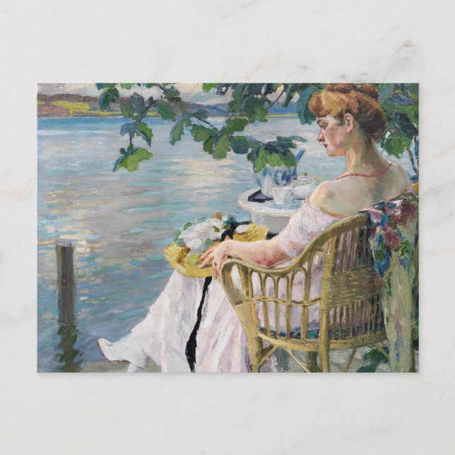 Cartão Postal Noite de Verão | Edward Cucuel (Frente)