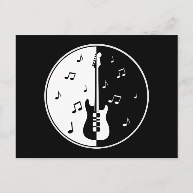 Cartão Postal Noite de Violão (Frente)