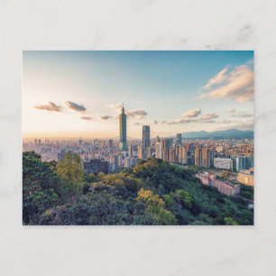 Cartão Postal Noite em Taipei