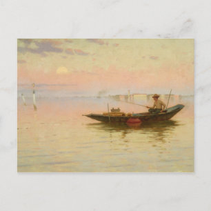 Cartão Postal Noite em Veneza