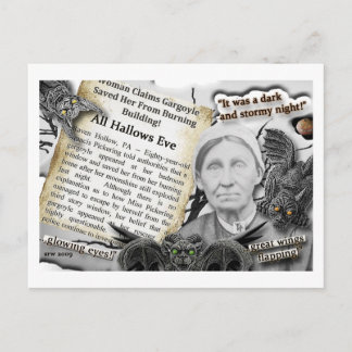 Cartão Postal Noite Escuro e Tempestade!