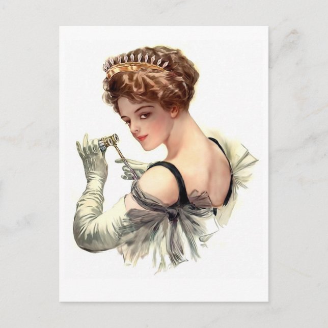 Cartão Postal Noite na ópera (Frente)