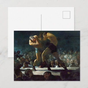 Cartão Postal Noite no Clube George Bellows