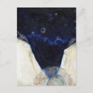 Cartão Postal Noite o anjo obteve suas asas 2 2013