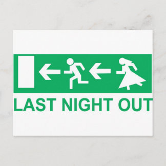 Cartão Postal noite passada