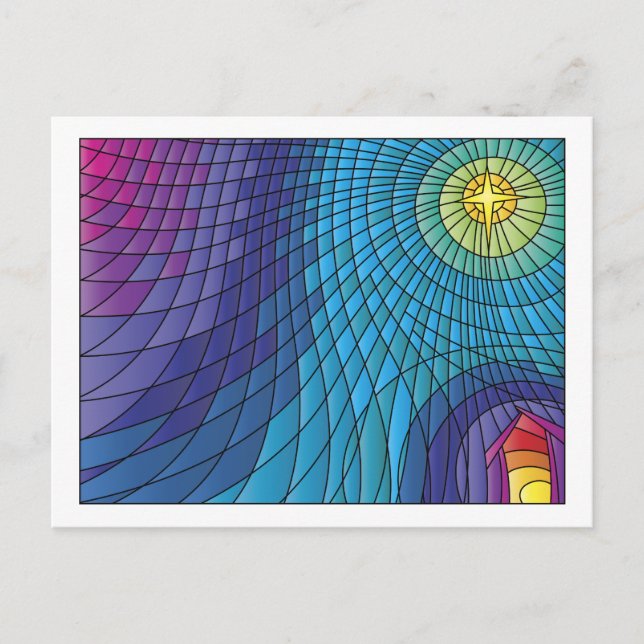 Cartão Postal Noite Silenciosa (Frente)