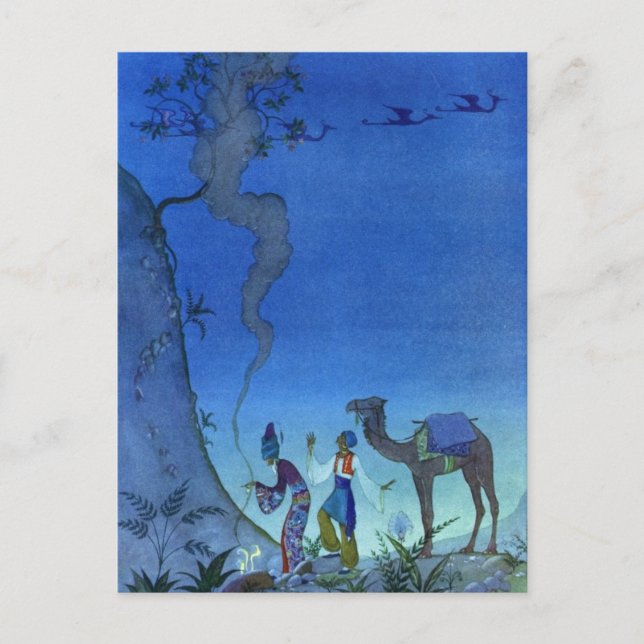 Cartão Postal Noites árabes de Sterret (Frente)