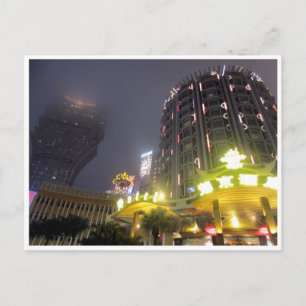 Cartão Postal noites de macau casino