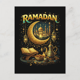Cartão Postal Noites Douradas do Ramadão