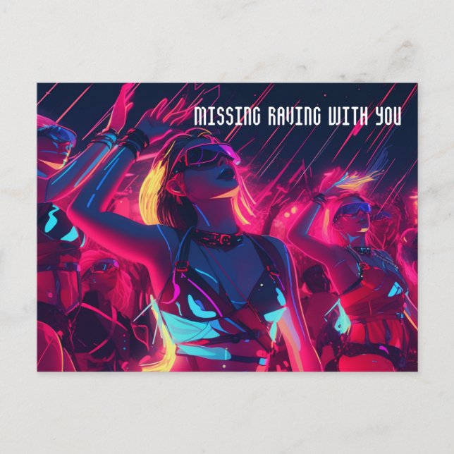 Cartão Postal Noites na cidade (Frente)