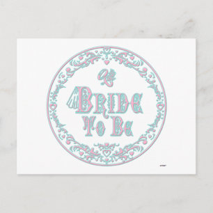 Cartão Postal Noiva A Estar Com Véu, Rico Rosa - Teal Vintage