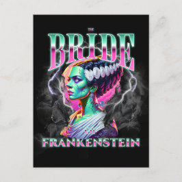 Cartão Postal Noiva do estilo Frankenstein Bootleg