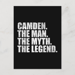 Cartão Postal Nome Camden, Camden O Homem O Mito A Lenda