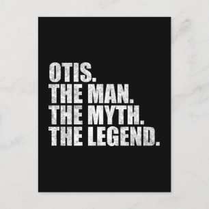 Cartão Postal Nome Otis, Otis O Homem O Mito A Lenda