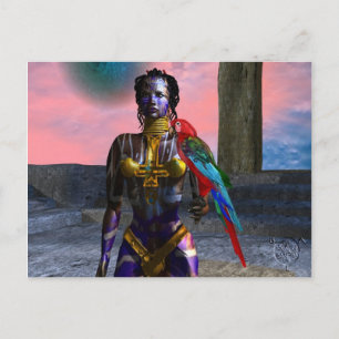 CARTÃO POSTAL NORA CYBER WARRIOR