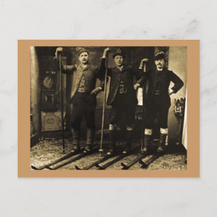 Cartão Postal Nórdico Ski Club