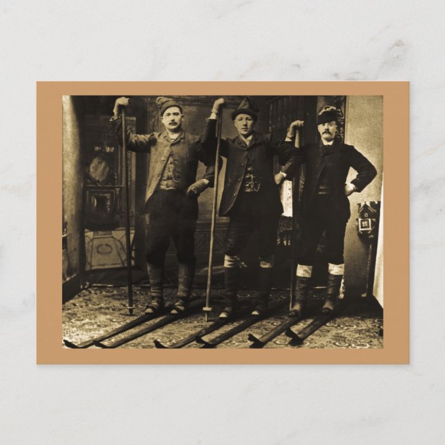 Cartão Postal Nórdico Ski Club (Frente)