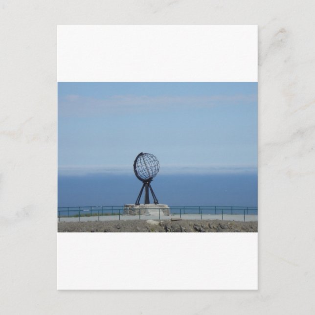 Cartão Postal Nordkapp (Frente)