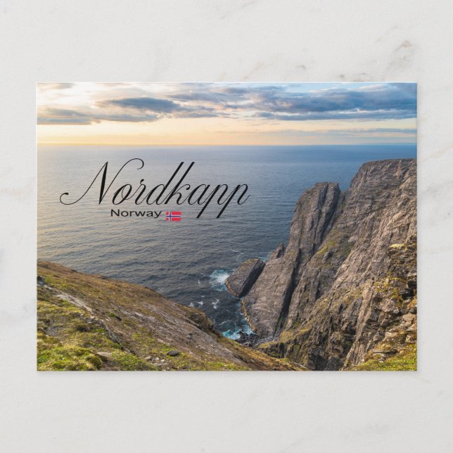Cartão Postal Nordkapp (Frente)