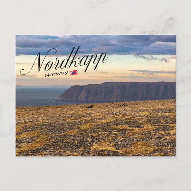 Cartão Postal Nordkapp (Frente)