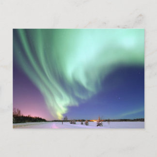 Cartão Postal Norhtern Lights Alaska