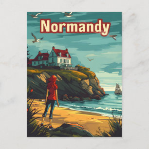 Cartão Postal Normandia França