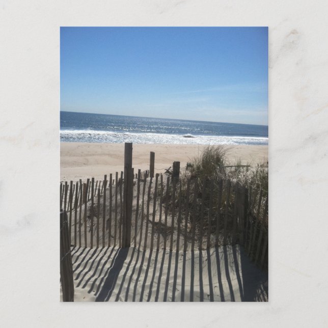 Cartão Postal Normandy Beach, Nova Jersey (Frente)