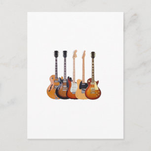 CARTÃO POSTAL NORMAS GUITARRAS