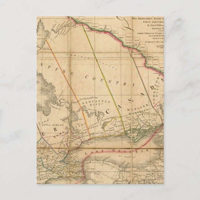 Cartão Postal Norte Canadá (Frente)