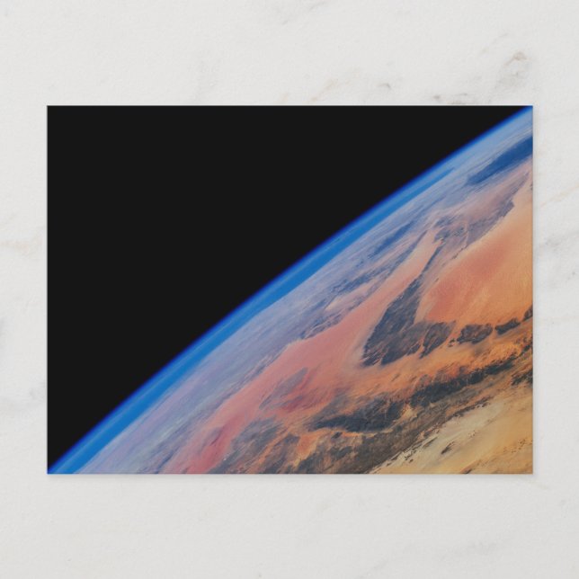 Cartão Postal Norte da África e o vasto deserto da Líbia. (Frente)