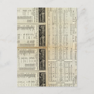 Cartão Postal Norte da Louisville e Nashville Railroad