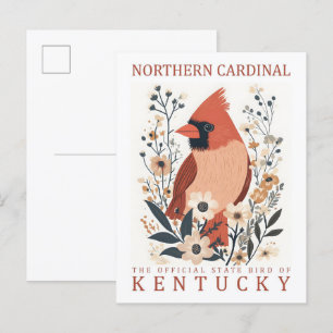 Cartão Postal Norte do Cardinal Viagem do Kentucky USA