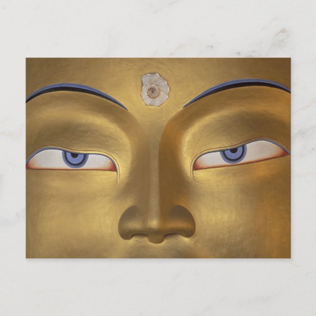 Cartão Postal Norte Índia, Ladakh, Thikse gompa (Frente)