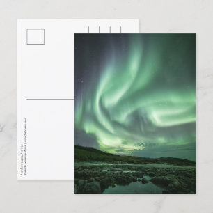 Cartão Postal Norte Lights Noruega